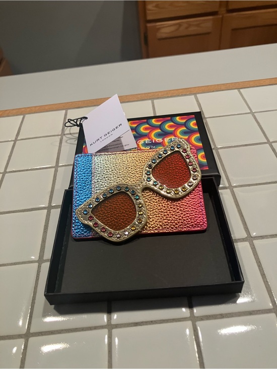 Kurt Geiger Accessories - Kurt Geiger Rainbow Gradient Sunglasses Card Holder